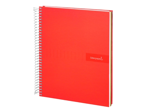 Cuaderno espiral Liderpapel A4 micro crafty tapa forrada 120h 90 gr cuadro 09973, imagen 4 mini