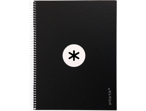 Cuaderno espiral liderpapel A4 micro Antartik tapa forrada 80h 90 gr cuadro KB18, imagen 2 mini