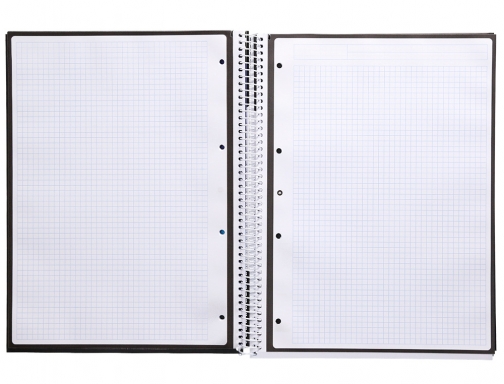 Cuaderno espiral liderpapel A4 micro Antartik tapa forrada 80h 90 gr cuadro KB18, imagen 5 mini