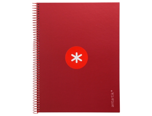 Cuaderno espiral liderpapel A4 micro Antartik tapa forrada 80h 90 gr cuadro KB19, imagen 2 mini