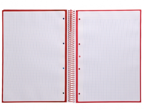 Cuaderno espiral liderpapel A4 micro Antartik tapa forrada 80h 90 gr cuadro KB19, imagen 5 mini