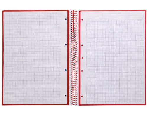 Cuaderno espiral liderpapel A4 micro Antartik tapa forrada 80h 90 gr cuadro KB19, imagen 5 mini