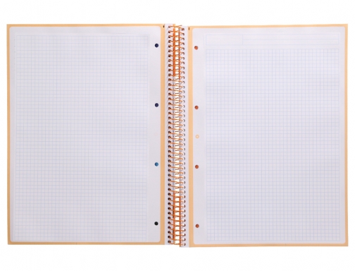 Cuaderno espiral liderpapel A4 micro Antartik tapa forrada 80h 90 gr cuadro KB20, imagen 5 mini