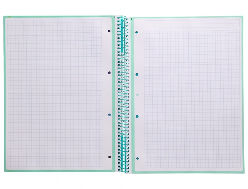 Cuaderno espiral liderpapel A4 micro Antartik tapa forrada 80h 90 gr cuadro KB23, imagen 5 mini