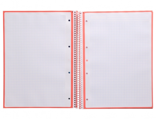 Cuaderno espiral liderpapel A4 micro Antartik tapa forrada 80h 90 gr cuadro KB24, imagen 5 mini