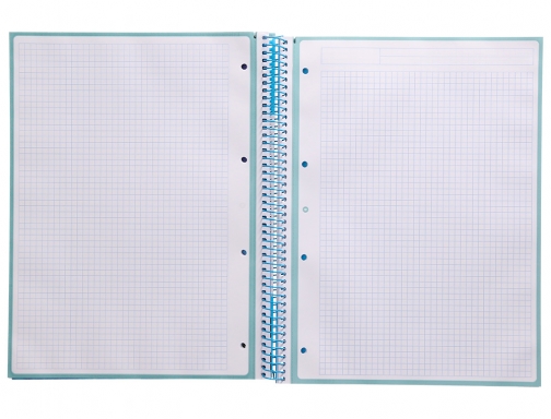 Cuaderno espiral liderpapel A4 micro Antartik tapa forrada 80h 90 gr cuadro KB25, imagen 5 mini