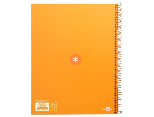Cuaderno espiral liderpapel A4 micro Antartik tapa forradA80h 90 gr horizontal 1 KB31, imagen 3 mini