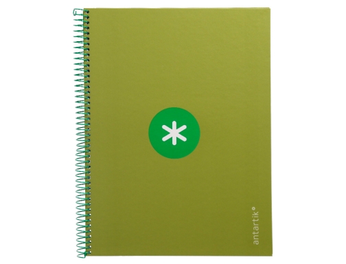 Cuaderno espiral liderpapel A4 micro Antartik tapa forradA80h 90 gr horizontal 1 KB32, imagen 2 mini