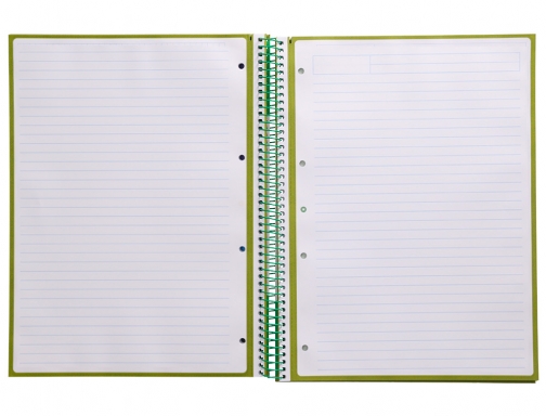 Cuaderno espiral liderpapel A4 micro Antartik tapa forradA80h 90 gr horizontal 1 KB32, imagen 5 mini