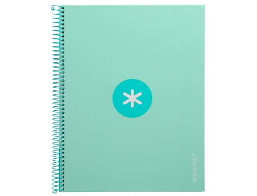 Cuaderno espiral liderpapel A4 micro Antartik tapa forradA80h 90 gr horizontal 1 KB33, imagen 2 mini