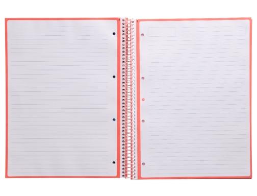 Cuaderno espiral liderpapel A4 micro Antartik tapa forradA80h 90 gr horizontal 1 KB34, imagen 5 mini