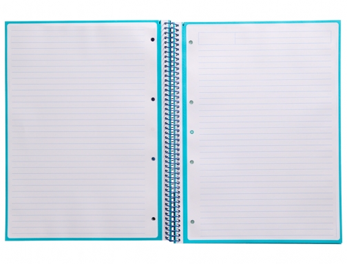 Cuaderno espiral liderpapel A4 micro Antartik tapa forradA80h 90 gr horizontal 1 KB36, imagen 5 mini
