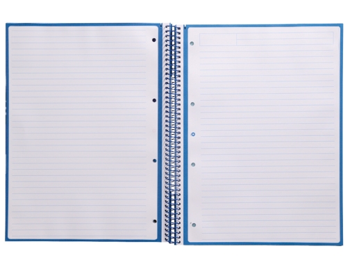 Cuaderno espiral liderpapel A4 micro Antartik tapa forradA80h 90 gr horizontal 1 KB37, imagen 5 mini