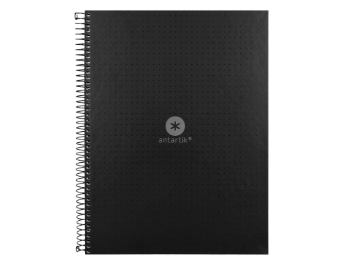 Cuaderno espiral liderpapel A4 micro Antartik tapa forradA80h 90 gr rayado puntos KB51, imagen 3 mini