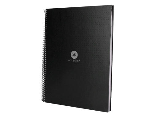 Cuaderno espiral liderpapel A4 micro Antartik tapa forradA80h 90 gr rayado puntos KB51, imagen 5 mini