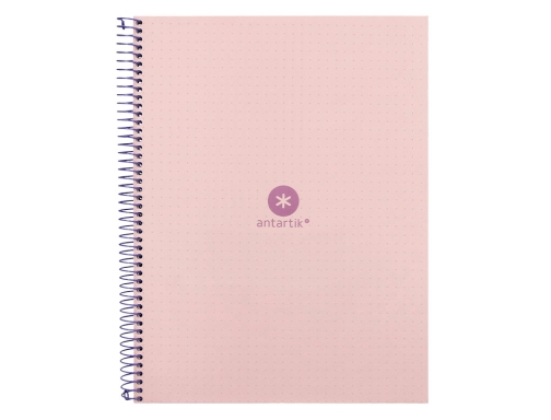 Cuaderno espiral liderpapel A4 micro Antartik tapa forradA80h 90 gr rayado puntos KB52, imagen 3 mini