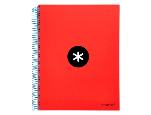 Cuaderno espiral liderpapel A4 micro Antartik tapa forrada 120h 100 gr horizontal KD02, imagen 2 mini