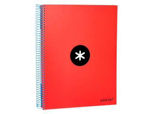 Cuaderno espiral liderpapel A4 micro Antartik tapa forrada 120h 100 gr horizontal KD02, imagen 5 mini