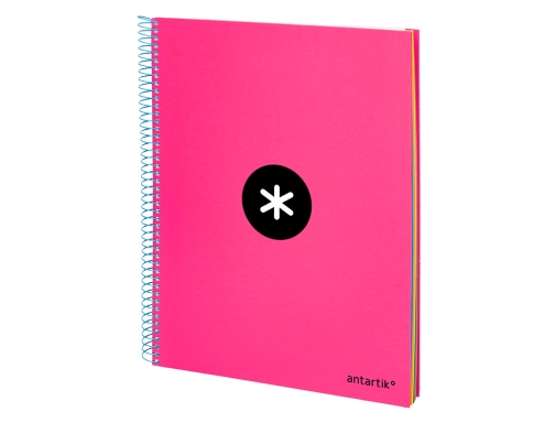 Cuaderno espiral liderpapel A4 micro Antartik tapa forrada 120h 100 gr horizontal KD05, imagen 4 mini