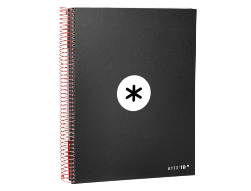 Cuaderno espiral liderpapel A4 micro Antartik tapa forrada 120h 100 gr horizontal KD10, imagen 5 mini