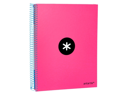 Cuaderno espiral liderpapel A4 micro Antartik tapa forrada120h 100 gr cuadro 5mm KD25, imagen 5 mini