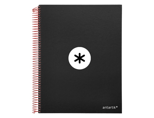 Cuaderno espiral liderpapel A4 micro Antartik tapa forrada120h 100 gr cuadro 5mm KD30, imagen 2 mini