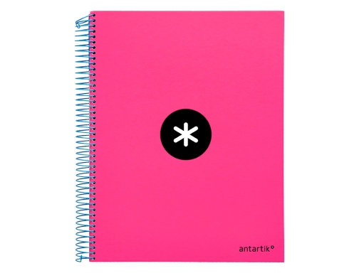 Cuaderno espiral liderpapel A4 micro Antartik tapa forrada 120h 100 gr liso KD45, imagen 2 mini