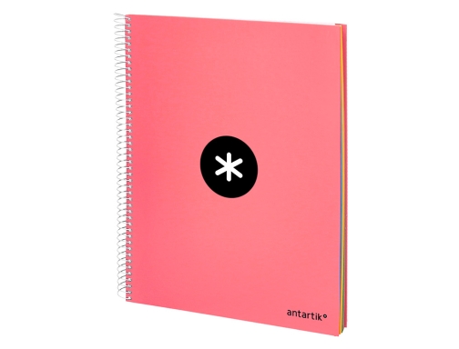 Cuaderno espiral A4 micro Antartik tapa forrada 120h 90 gr cuadro 5mm KD85, imagen 4 mini