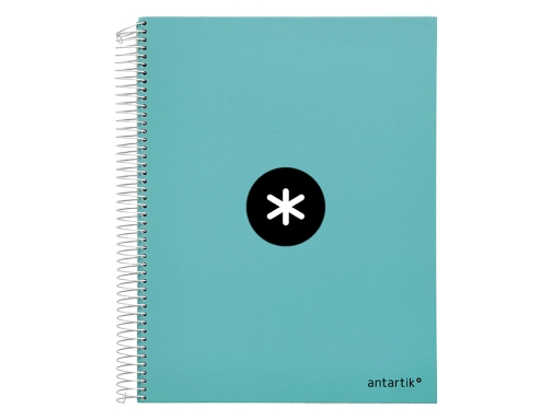 Cuaderno espiral liderpapel A4 micro Antartik tapa forrada 120h 100 gr horizontal KD96, imagen 2 mini