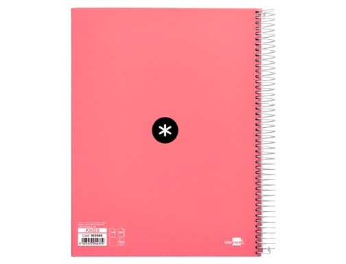 Cuaderno espiral liderpapel A4 micro Antartik tapa forrada 120h 100 gr liso KH05, imagen 3 mini