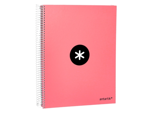 Cuaderno espiral liderpapel A4 micro Antartik tapa forrada 120h 100 gr liso KH05, imagen 5 mini