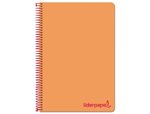 Cuaderno espiral Liderpapel A4 wonder tapa plastico 80h 90gr cuadro 4mm con 08969, imagen 2 mini