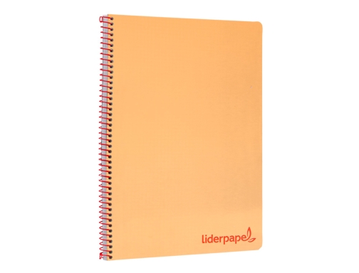 Cuaderno espiral Liderpapel A4 wonder tapa plastico 80h 90gr cuadro 4mm con 08969, imagen 5 mini