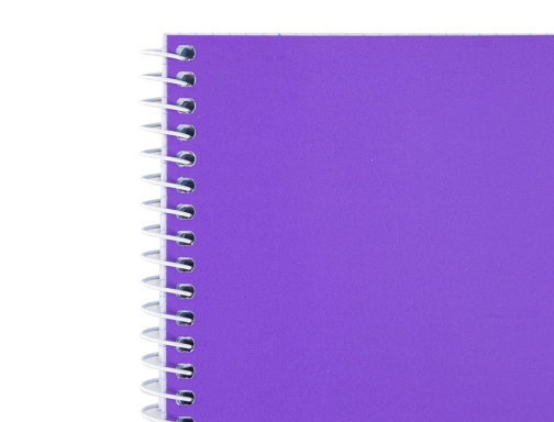 Cuaderno espiral Liderpapel A5 micro smart tapa blanda 80h60gr cuadro 5mm 6 08191, imagen 2 mini