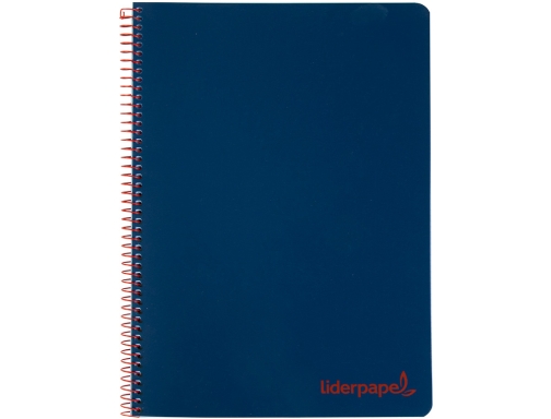 Cuaderno espiral Liderpapel A5 micro wonder tapa plastico 120h 90g cuadro 5mm 09239, imagen 2 mini