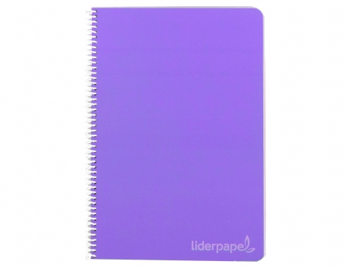 Cuaderno espiral Liderpapel A5 micro witty tapa dura 140h 75gr cuadro 5mm 09769, imagen 2 mini