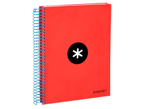 Cuaderno espiral liderpapel A5 micro Antartik tapa forrada 120h 90 gr horizontal KD12, imagen 5 mini