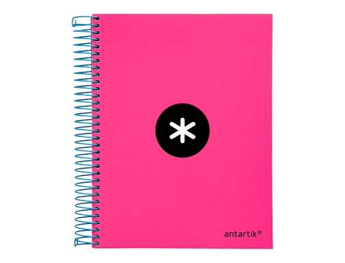 Cuaderno espiral liderpapel A5 micro Antartik tapa forrada 120h 100 gr horizontal KD15, imagen 2 mini