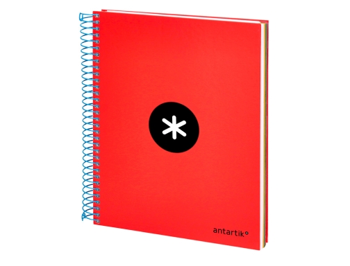 Cuaderno espiral liderpapel A5 micro Antartik tapa forrada 120h 90g liso con KD52, imagen 4 mini