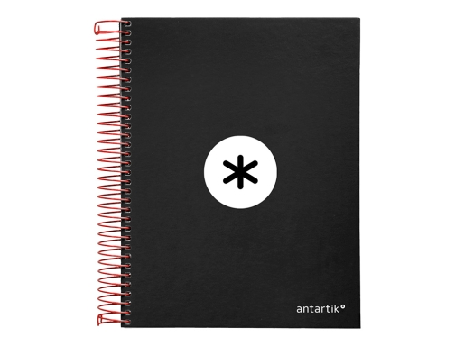 Cuaderno espiral liderpapel A5 micro Antartik tapa forrada 120h 90g liso con KD60, imagen 2 mini