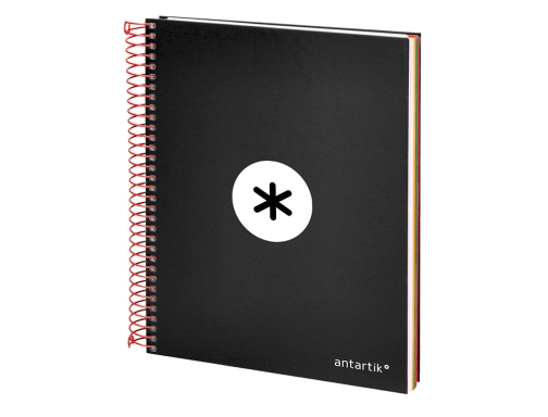 Cuaderno espiral liderpapel A5 micro Antartik tapa forrada 120h 90g liso con KD60, imagen 4 mini