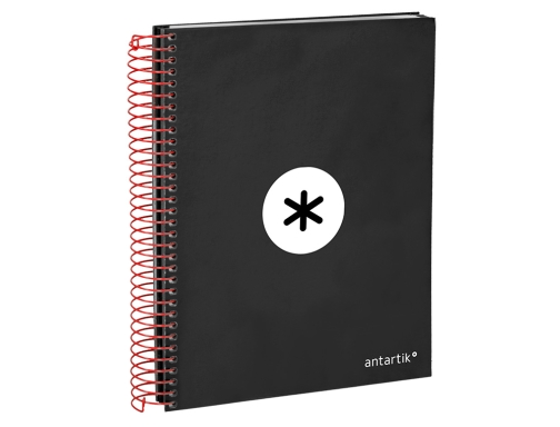 Cuaderno espiral liderpapel A5 micro Antartik tapa forrada 120h 90g liso con KD60, imagen 5 mini