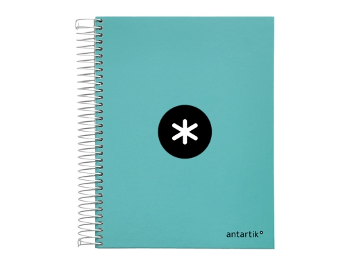 Cuaderno espiral liderpapel A5 micro Antartik tapa forrada120h 90 gr liso 5 KH17, imagen 2 mini