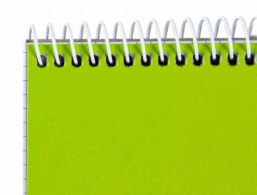 Cuaderno espiral Liderpapel bolsillo dieciseavo apaisado smart tapa blanda 80h 60gr cuadro 09863, imagen 4 mini