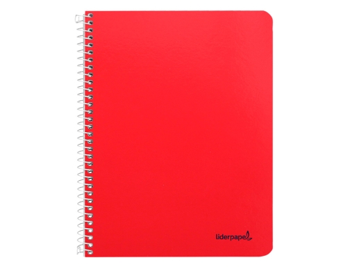 Cuaderno espiral Liderpapel cuarto smart tapa blanda 80h 60gr 3mm con margen 08264, imagen 4 mini