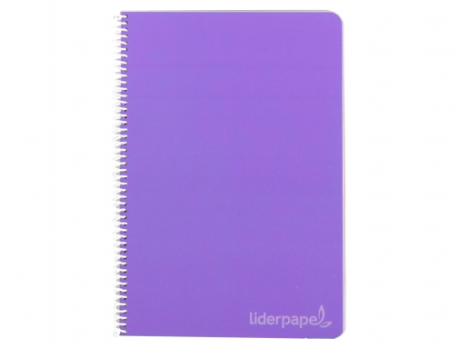 Cuaderno espiral Liderpapel cuarto witty tapa dura 80h 75gr cuadro 4mm con 08400, imagen 2 mini