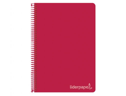 Cuaderno espiral Liderpapel cuarto witty tapa dura 80h 75gr cuadro 4mm con 09785, imagen 2 mini