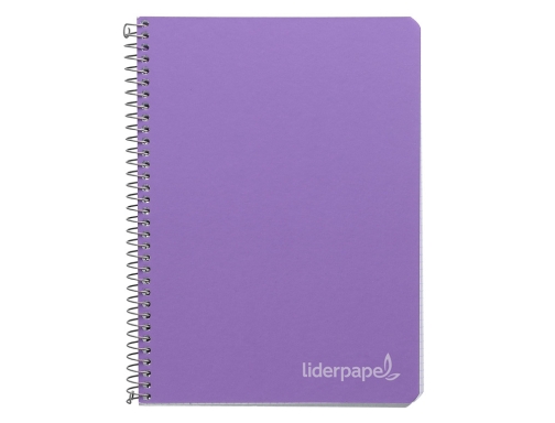 Cuaderno espiral Liderpapel cuarto witty tapa dura 80h 75gr cuadro 4mm con 09790, imagen 3 mini