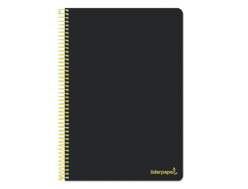 Cuaderno espiral Liderpapel folio smart tapa blanda 80h 60gr cuadro 4mm con 08183, imagen 2 mini