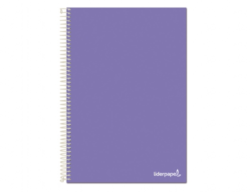 Cuaderno espiral Liderpapel folio smart tapa blanda 80h 60gr cuadro 4mm con 08188, imagen 2 mini